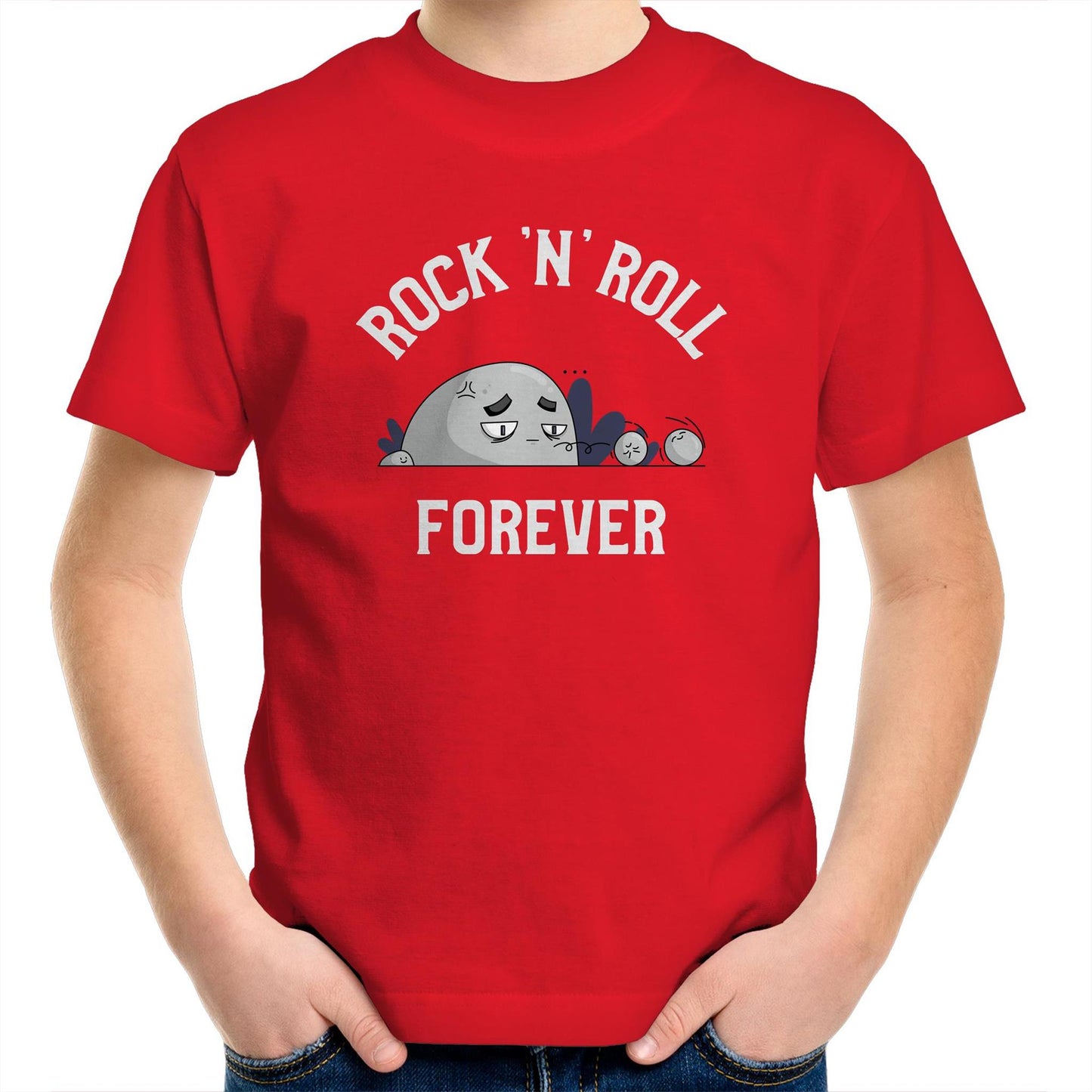 Rock And Roll Forever - Kids Youth T-Shirt