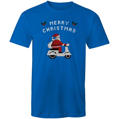 Scooter Santa - Mens T-Shirt