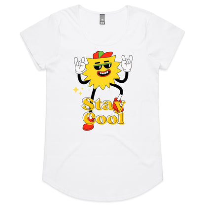 Stay Cool - Womens Scoop Neck T-Shirt