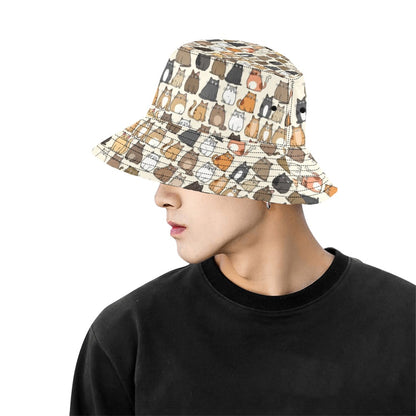 Lots Of Cats - Mens Bucket Hat