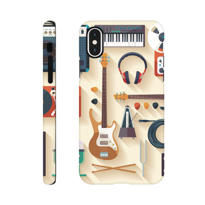 Music Time - Phone Tough case iPhone X Phone Case Globally Fulfilled Music