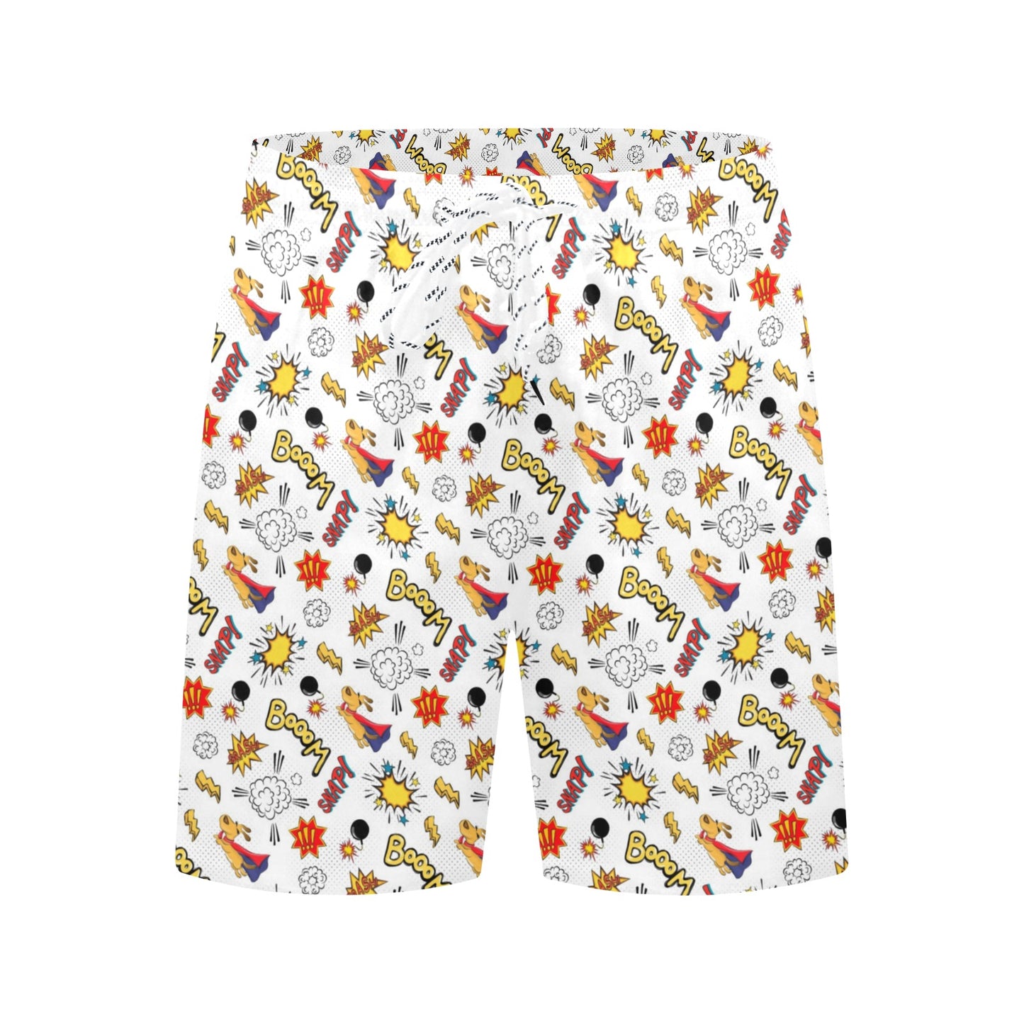 Super Dog - Men's Mid-Length Beach Shorts