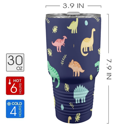 Dinosaurs - 30oz Insulated Stainless Steel Mobile Tumbler