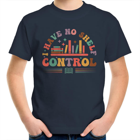 I Have No Shelf Control, Books - Kids Youth T-Shirt