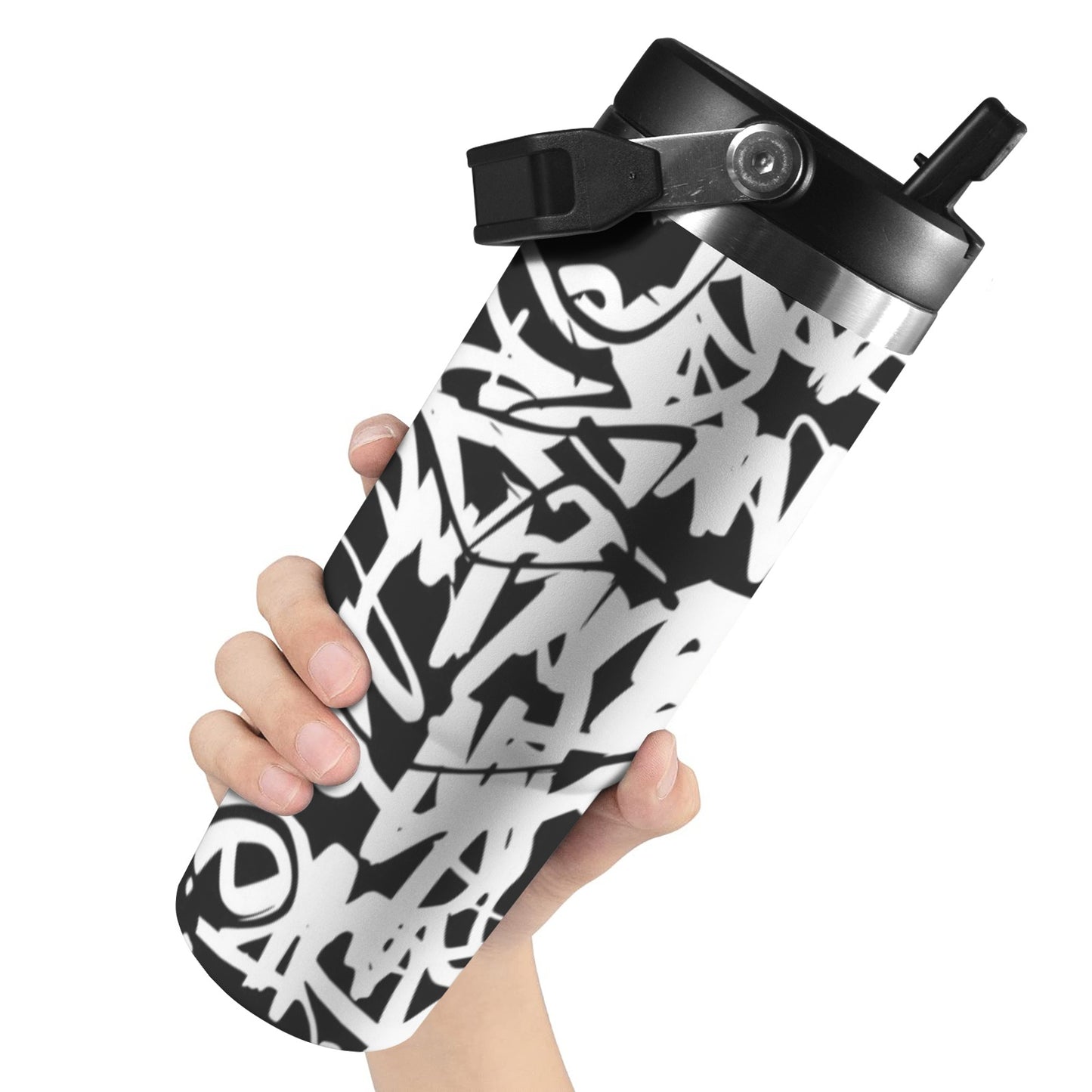 Graffiti - 30oz Tumbler with Top Handle 30oz Tumbler with Top Handle Printed Offshore