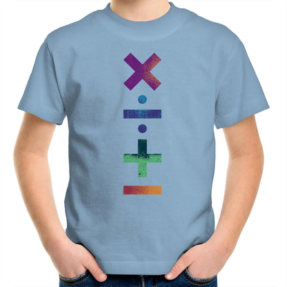 Maths Symbols - Kids Youth T-Shirt