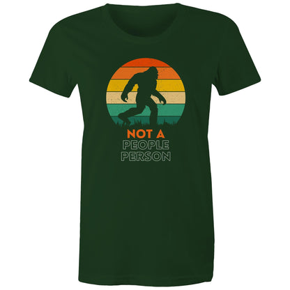 Not A People Person - Womens T-shirt