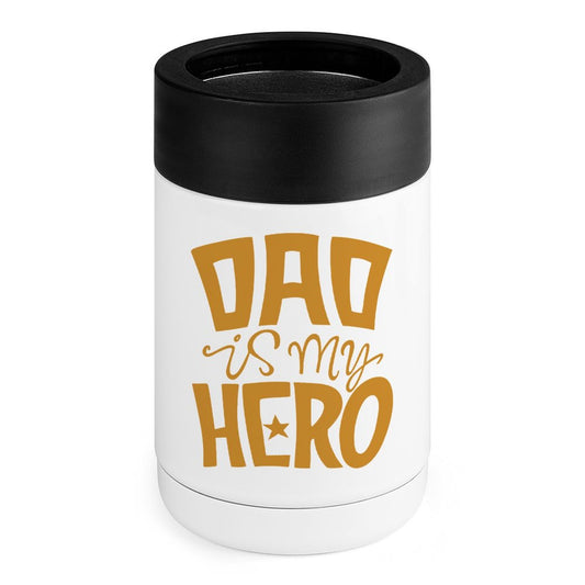 Dad Is My Hero - Stainless Steel Can Cooler