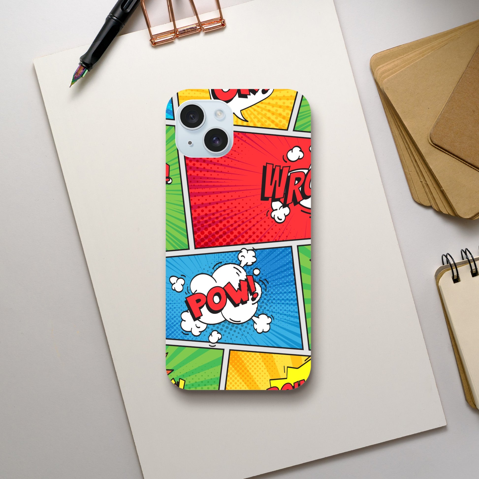 Comic Book 2 - Phone Tough Case iPhone 15 Plus Phone Case