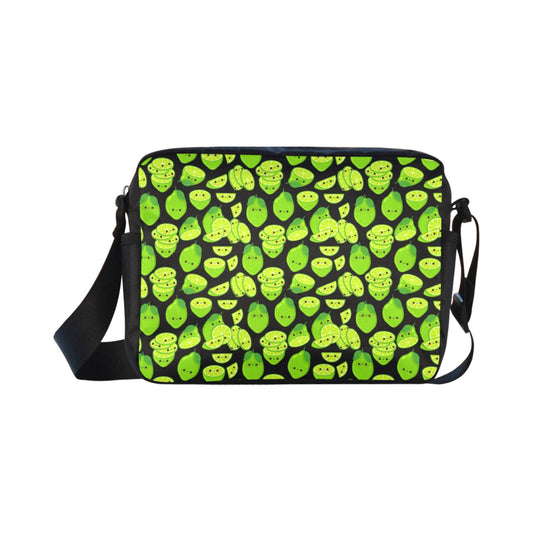 Cute Limes - Classic Cross-body Nylon Bags