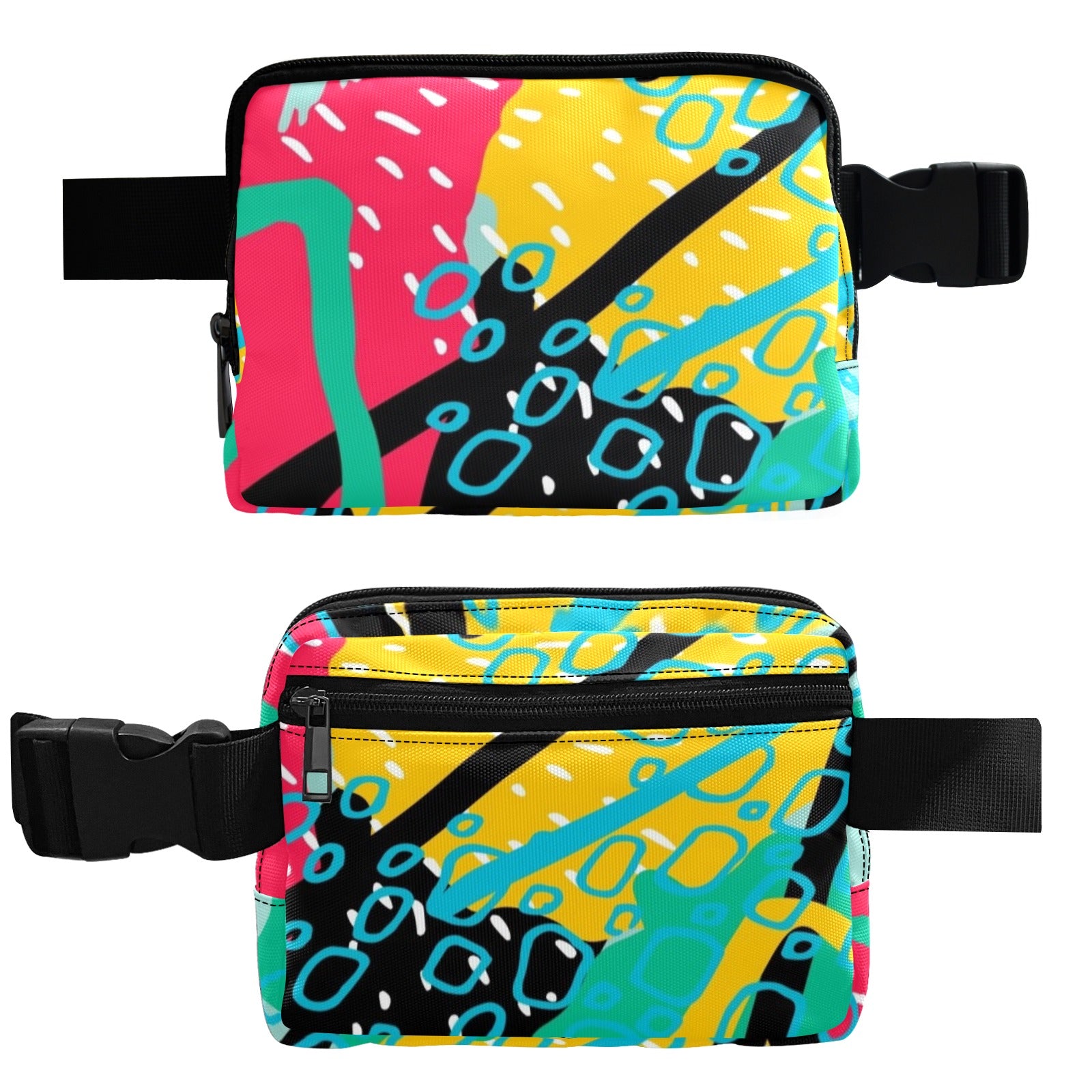 Bright And Colourful - Belt Bag Belt Bag Printed Offshore