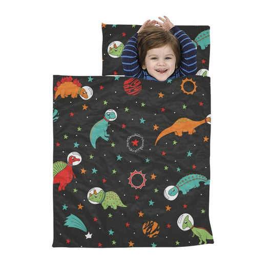 Astronaut Dinosaurs - Kids Sleeping Bag