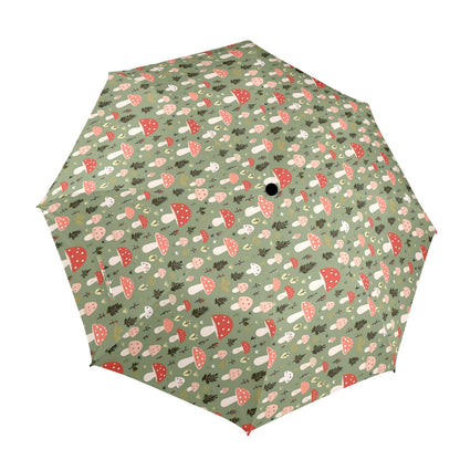 Mushroom Garden - Semi-Automatic Foldable Umbrella