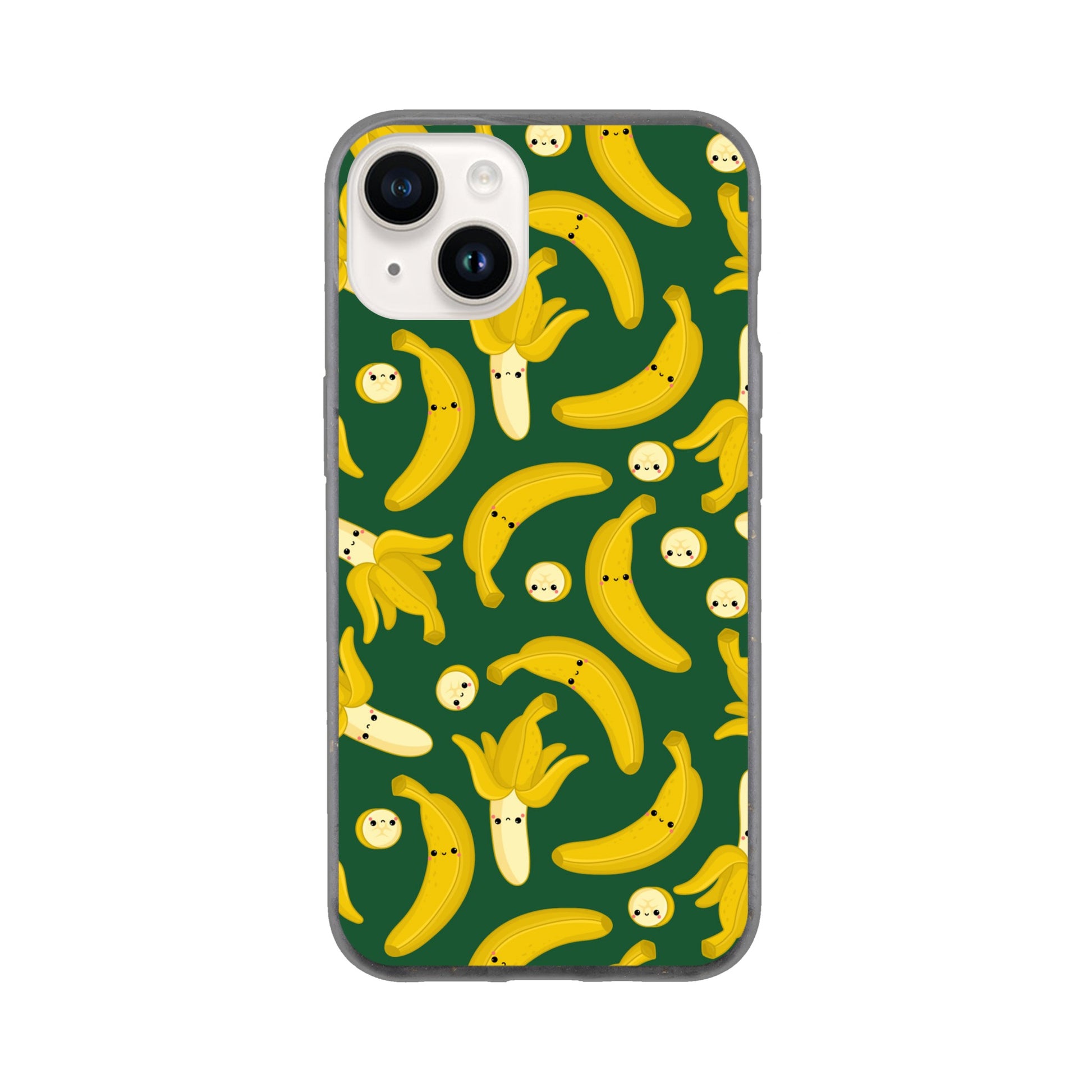 Happy Bananas - Phone Cases Bio case Apple - iPhone 14 Print Material Globally Fulfilled