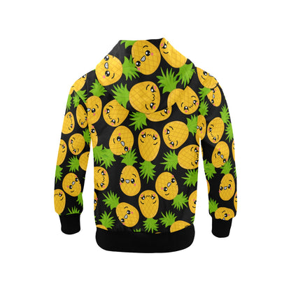 Cool Pineapples - Senior Girls Zip Up Hoodie