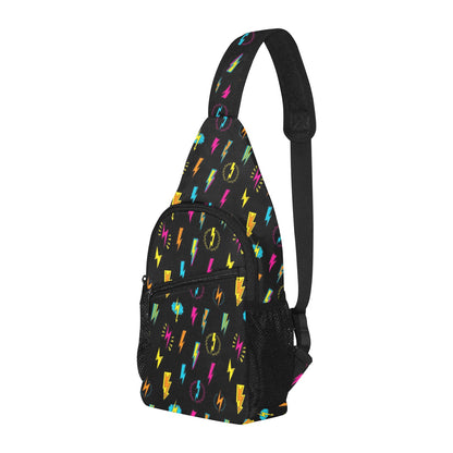 Fun Lightning - Chest Bag With Full Print