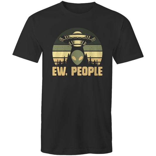 Alien Ew, People - Mens T-Shirt