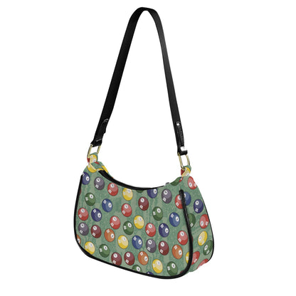 Pool Balls - Small Shoulder Bag