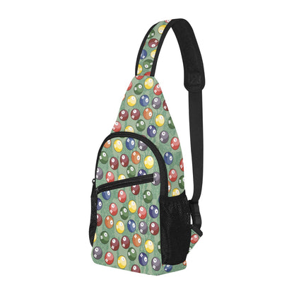 Pool Balls - Chest Bag With Full Print