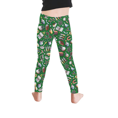 Science Love - Kid's Ankle Length Leggings