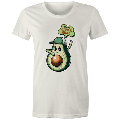 Avocado, I Don't Give A Guac - Womens T-shirt