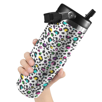 Animal Print In Colour - 30oz Tumbler with Top Handle