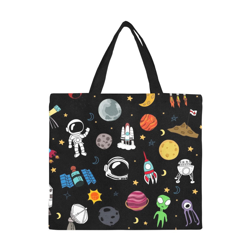 Kids Space - Full Print Canvas Tote Bag Full Print Canvas Tote Bag