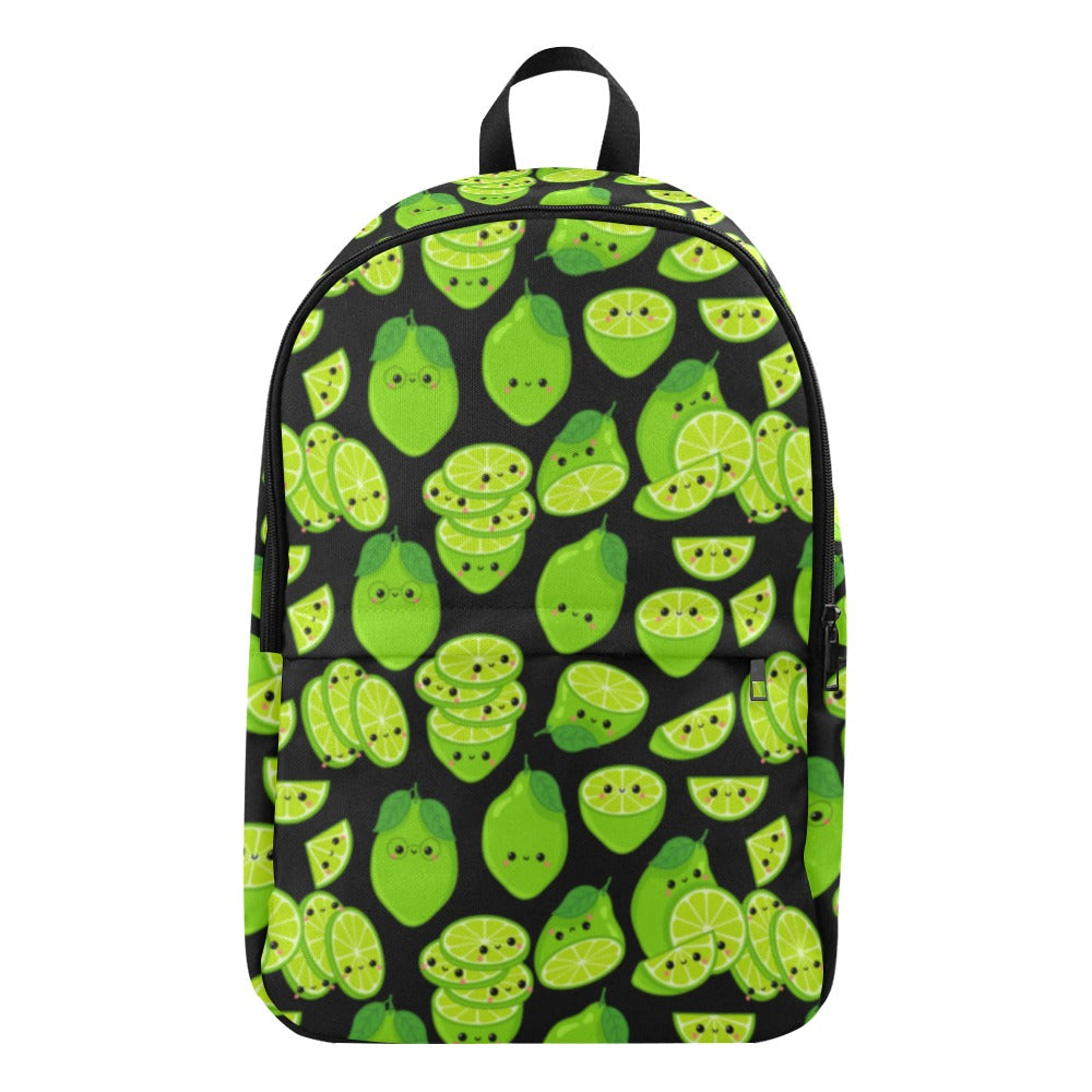 Cute Limes - Fabric Backpack for Adult Adult Casual Backpack Food