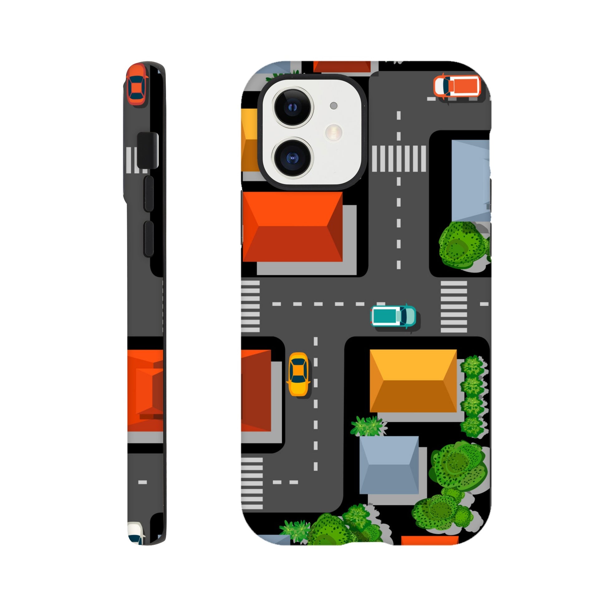 Road Map - Phone Tough Case iPhone 12 Phone Case Globally Fulfilled