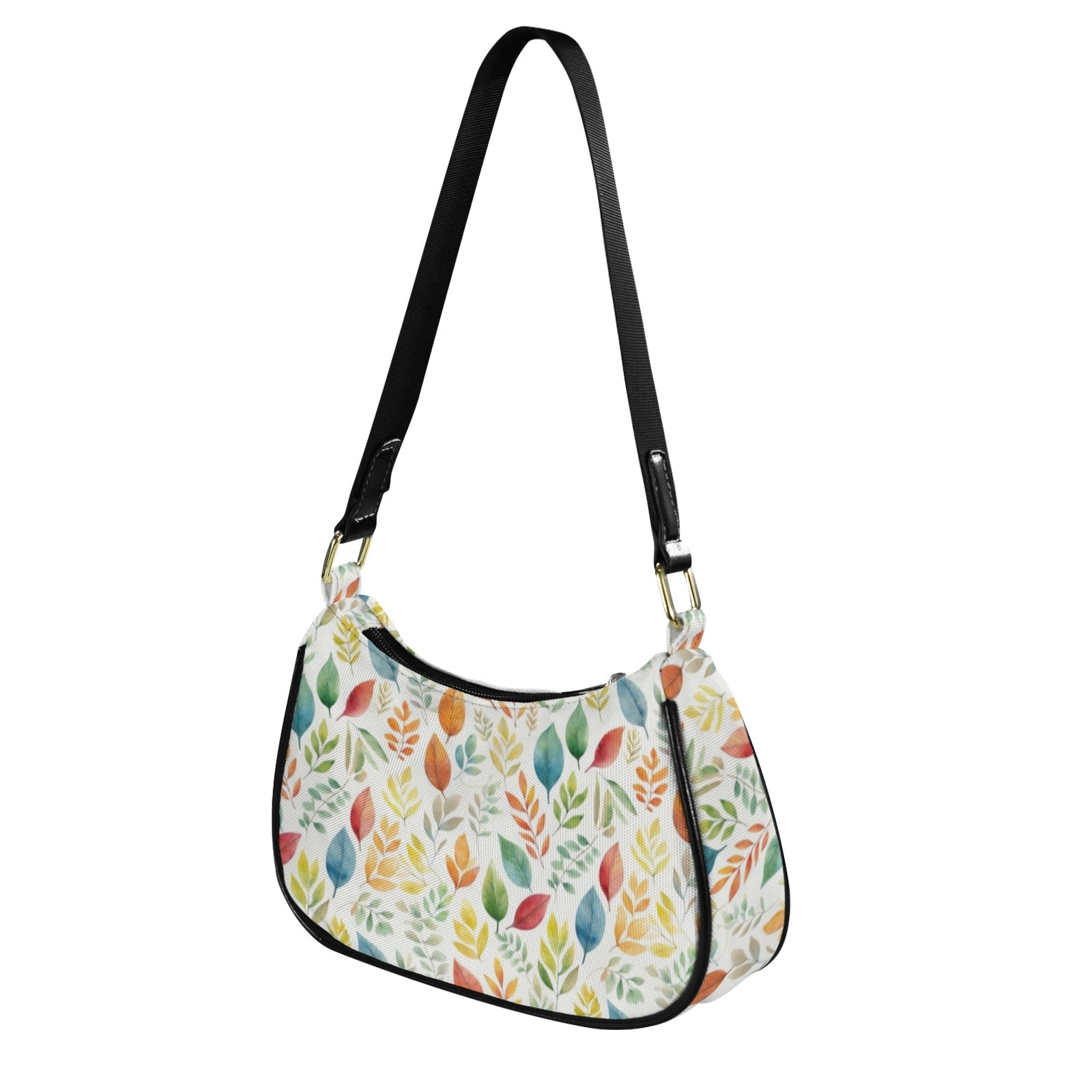 Autumn Leaves - Small Shoulder Bag Small Shoulder Bag Plants Printed Offshore