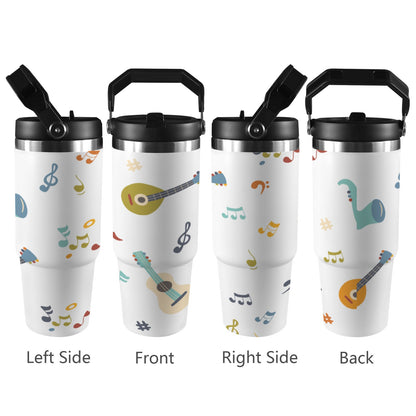 Music Time - 30oz Tumbler with Top Handle