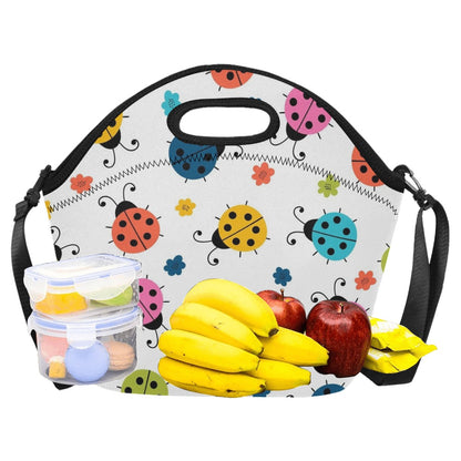 Ladybugs - Neoprene Lunch Bag/Large