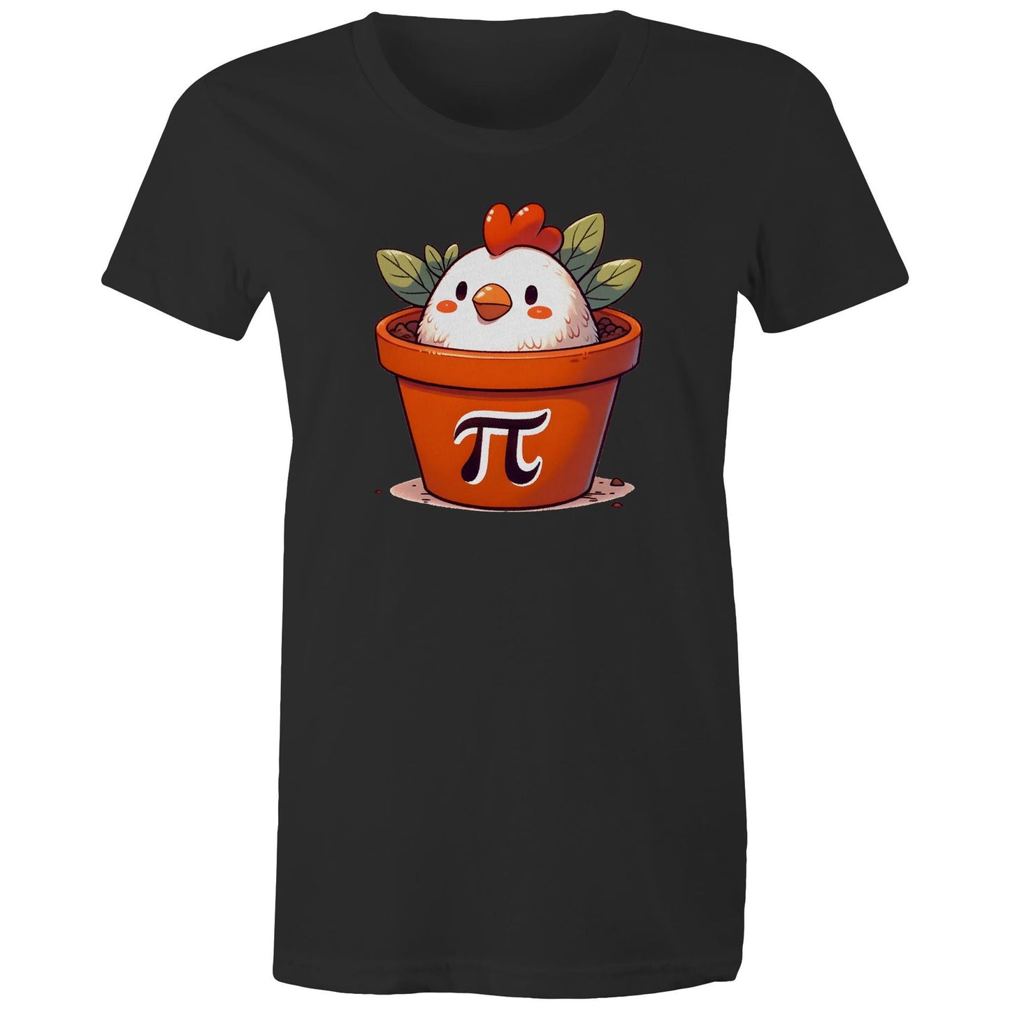 Chicken Pot Pi - Womens T-shirt