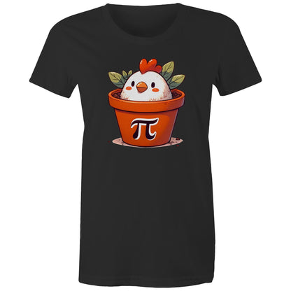 Chicken Pot Pi - Womens T-shirt