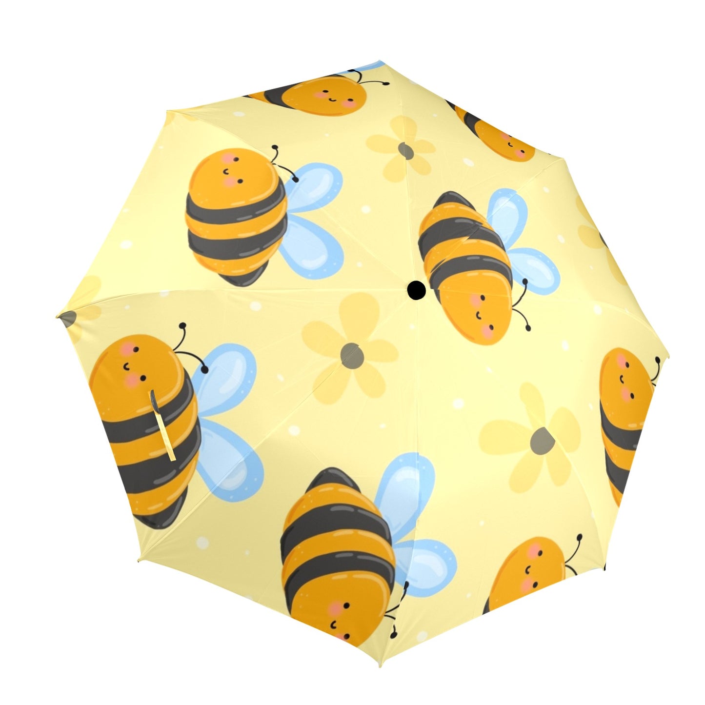 Bright Bees - Semi-Automatic Foldable Umbrella