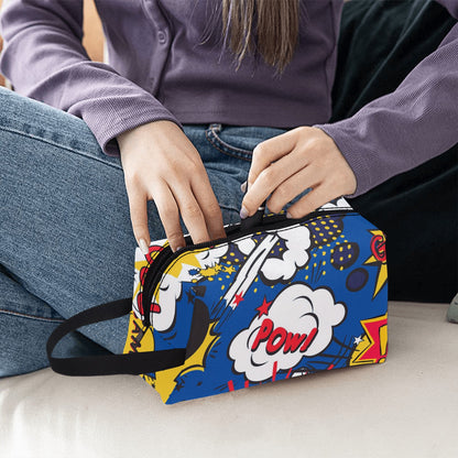 Blue Comic Book - Wash Bag