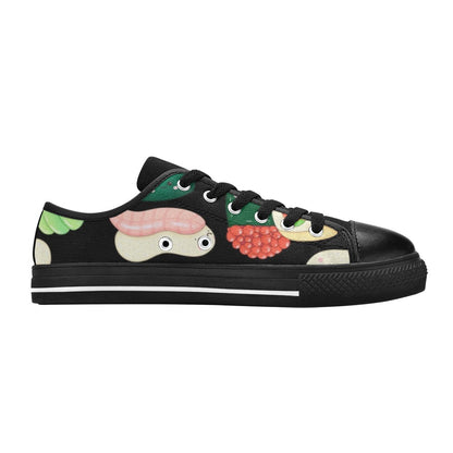 Happy Sushi - Women's Classic Canvas Shoes