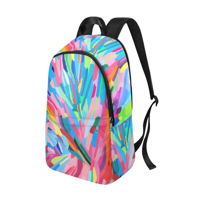 Brushstrokes - Fabric Backpack for Adult Adult Casual Backpack Printed Offshore