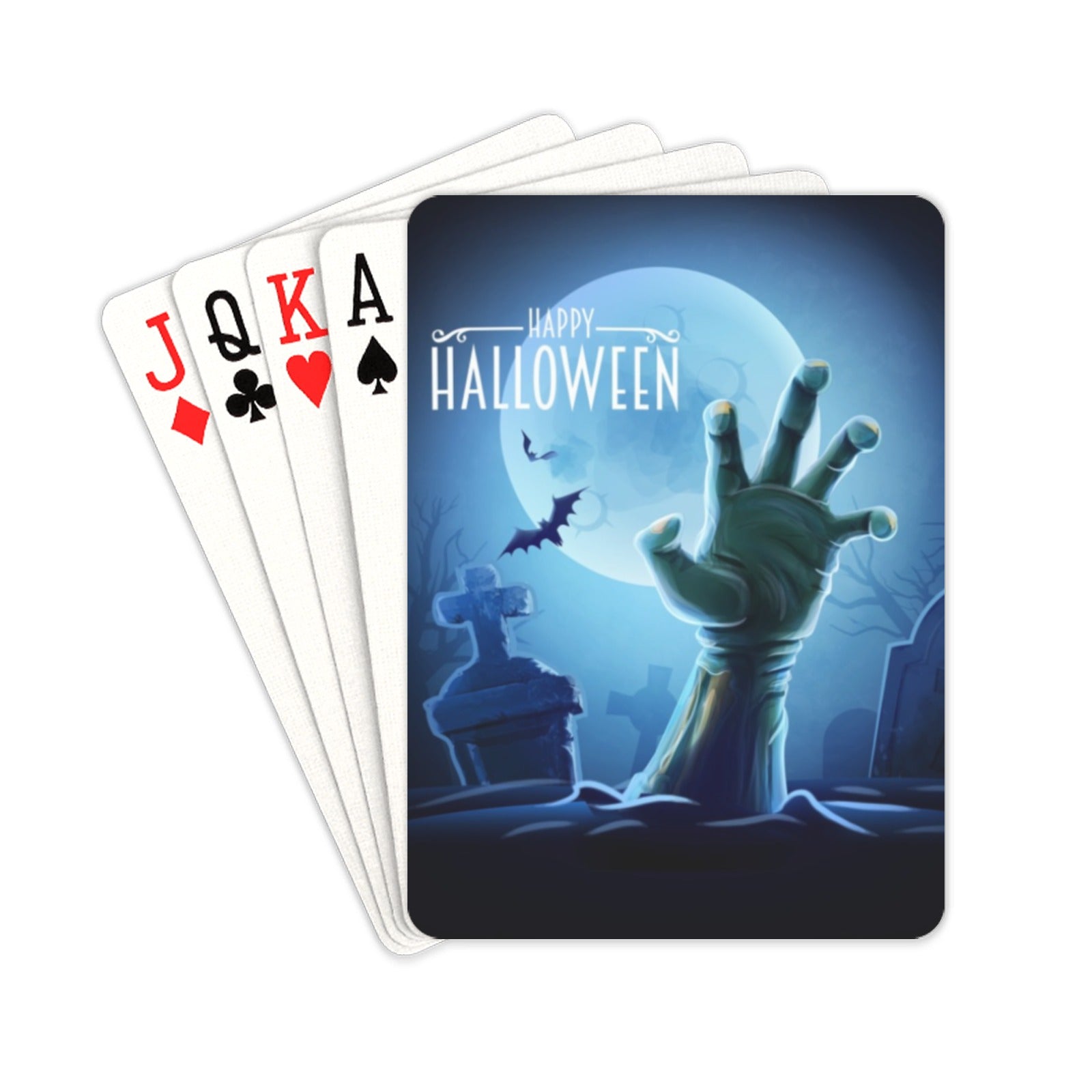 Happy Halloween - Playing Cards 2.5"x3.5" Playing Card 2.5"x3.5" Printed Offshore