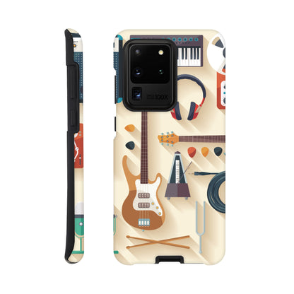 Music Time - Phone Tough case Galaxy S20 Ultra Phone Case Globally Fulfilled Music