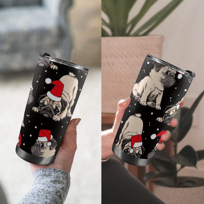 Christmas Dogs - 20oz Travel Mug / Tumbler