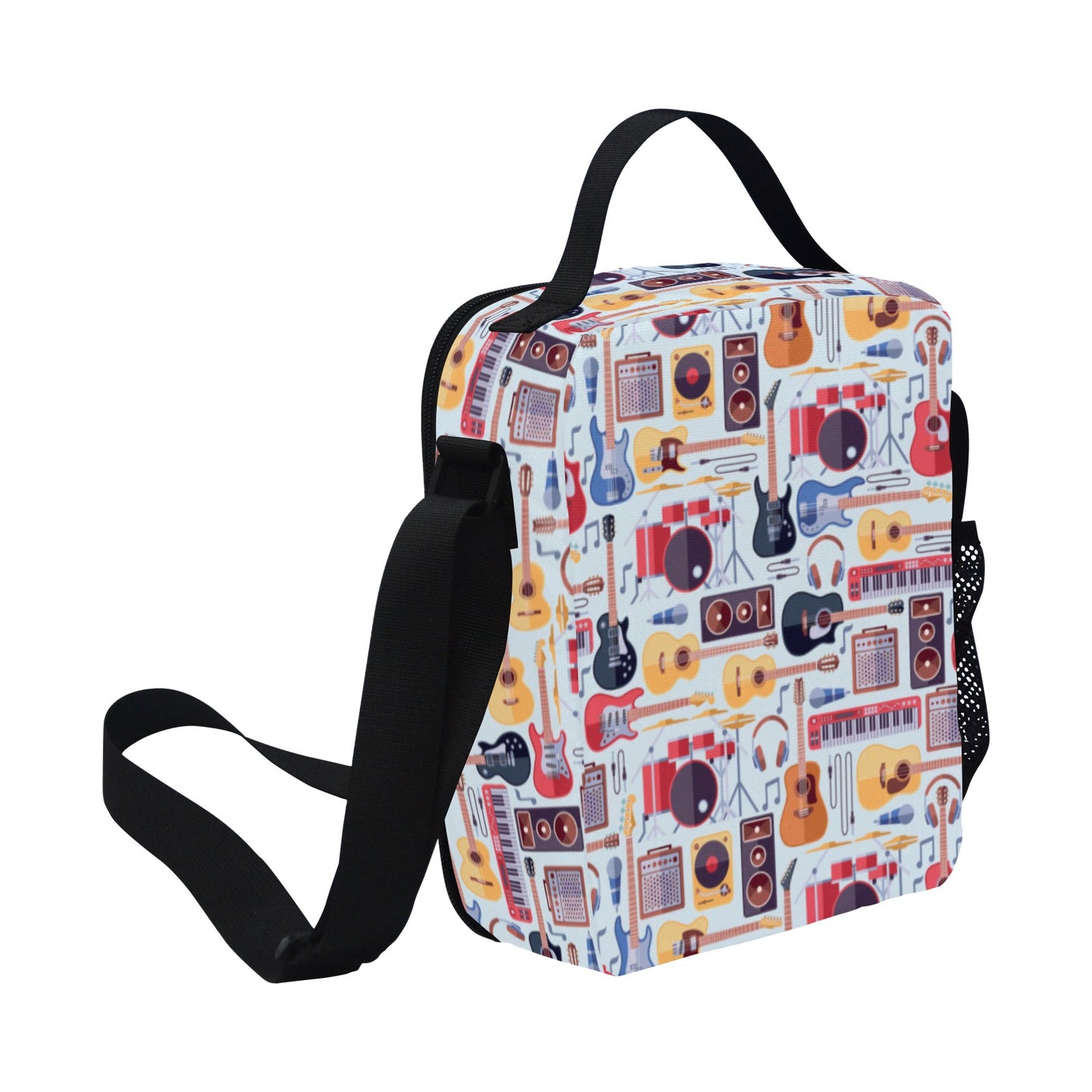 Musical Instruments - Crossbody Lunch Bag for Kids Kids Crossbody Lunch Bag