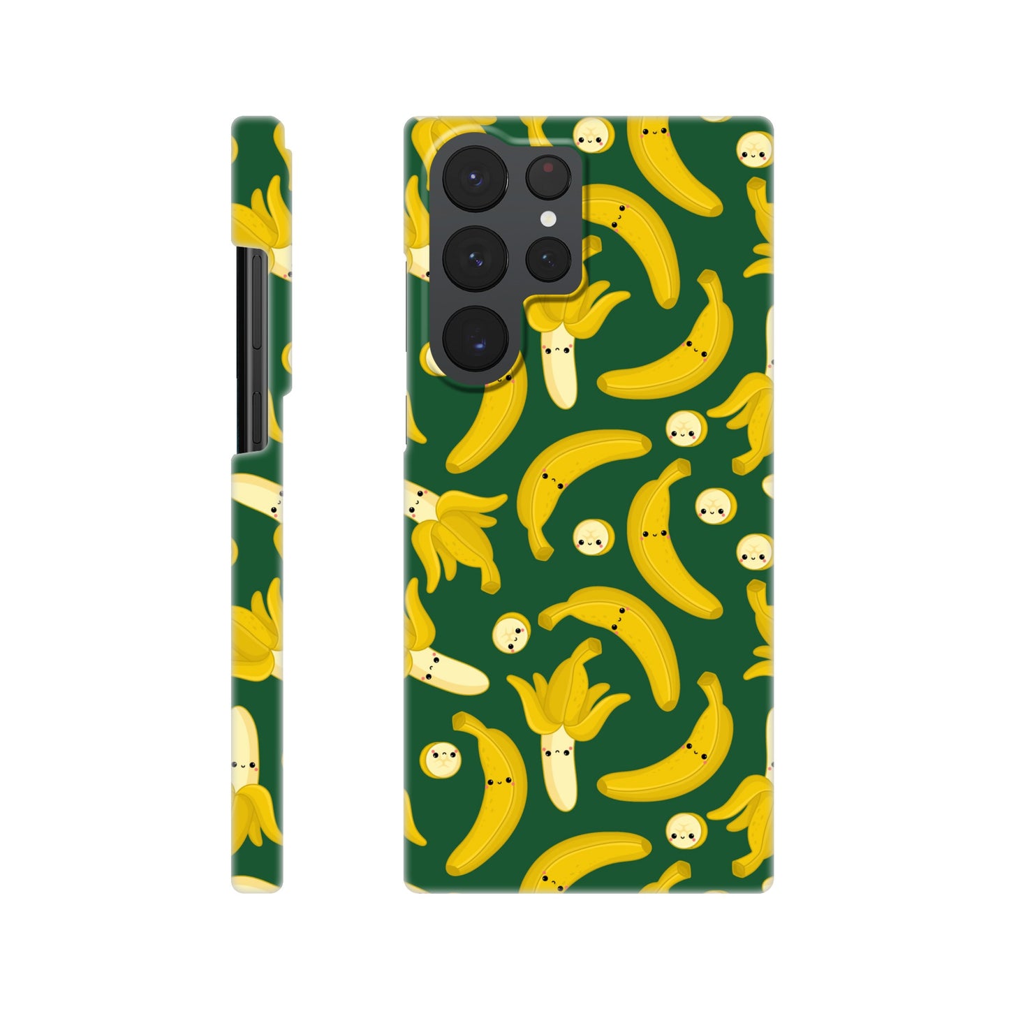 Happy Bananas - Phone Cases Slim case Samsung - Galaxy S22 Ultra Print Material Globally Fulfilled