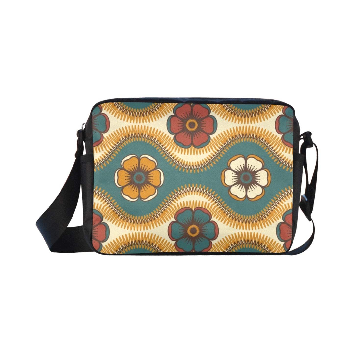 Vintage Floral - Classic Cross-body Nylon Bag