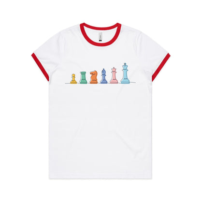 Chess - Women's Ringer Tee