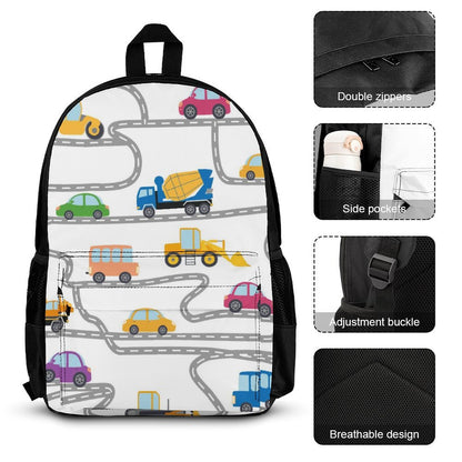 On The Road - School Backpack Three Piece Set