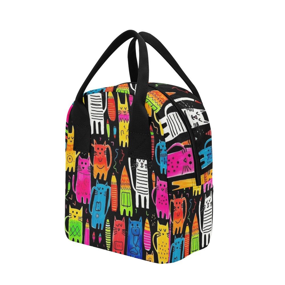 Colourful Cats - Lunch Bag