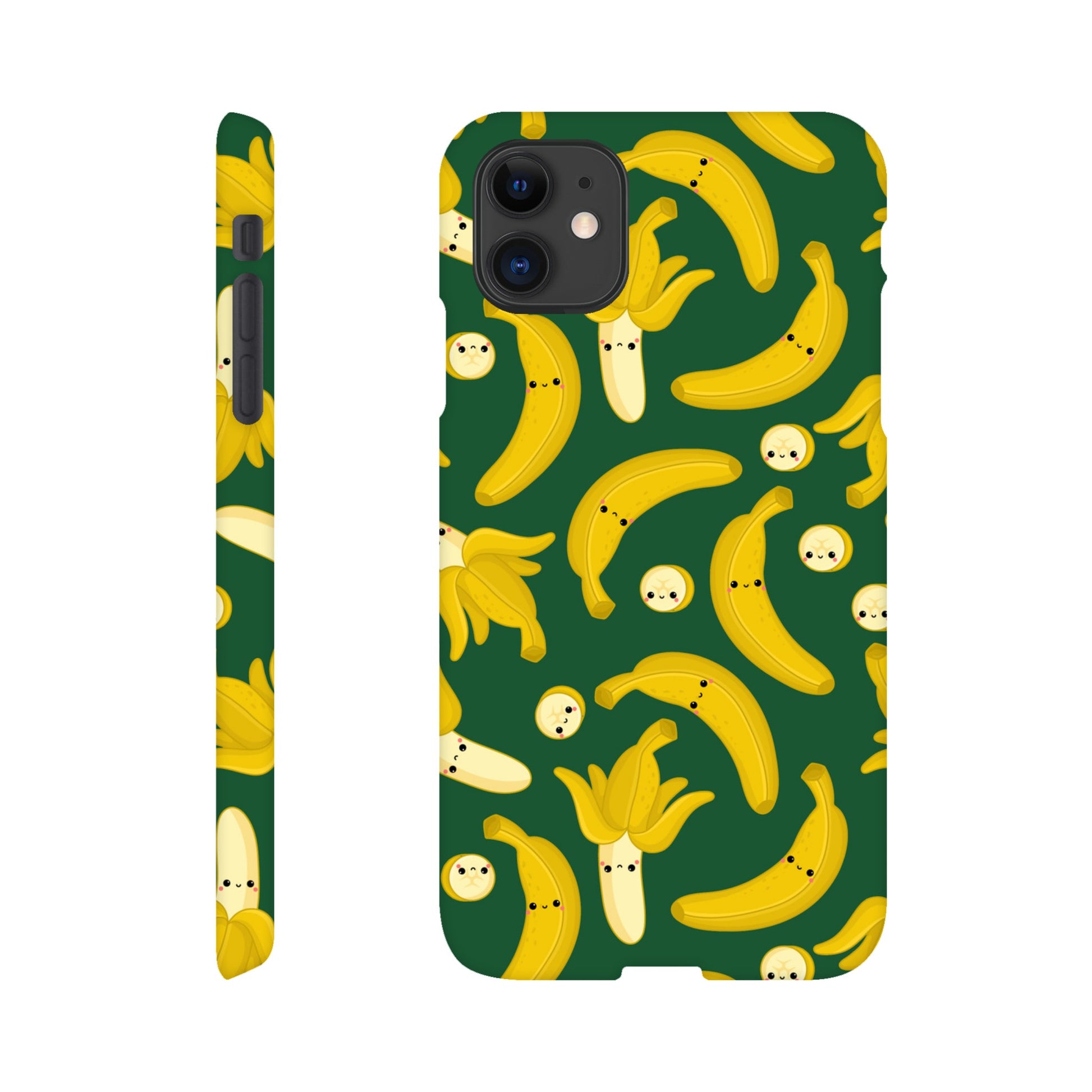 Happy Bananas - Phone Cases Slim case Apple - iPhone 11 Print Material Globally Fulfilled