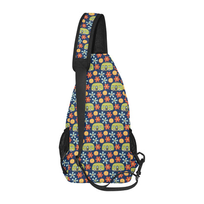 Hippy Caravan - Chest Bag With Full Print