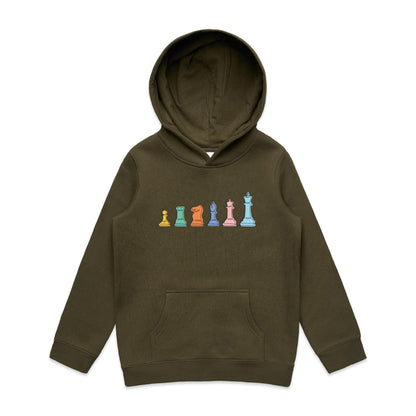 Chess - Youth Supply Hood Army Kids Hoodie Chess Games